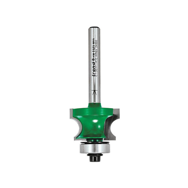 Trend TREC13014TC C130 x 1/4 TCT Bearing Guided Corner Bead 4.8mm Radius