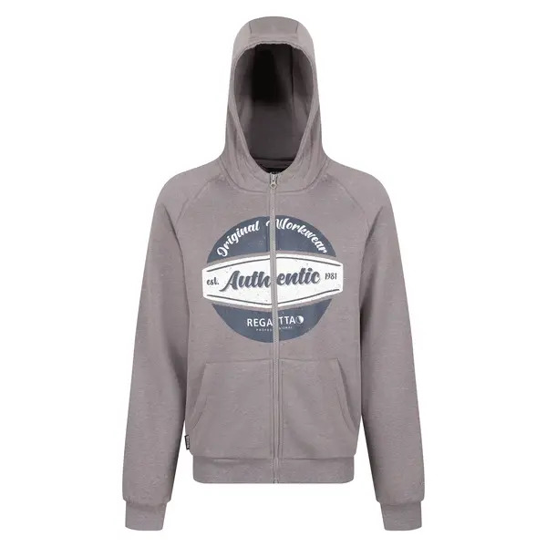 Regatta TRF702 68M 80 Original Zip Hoodie Rock Grey -  Various Sizes