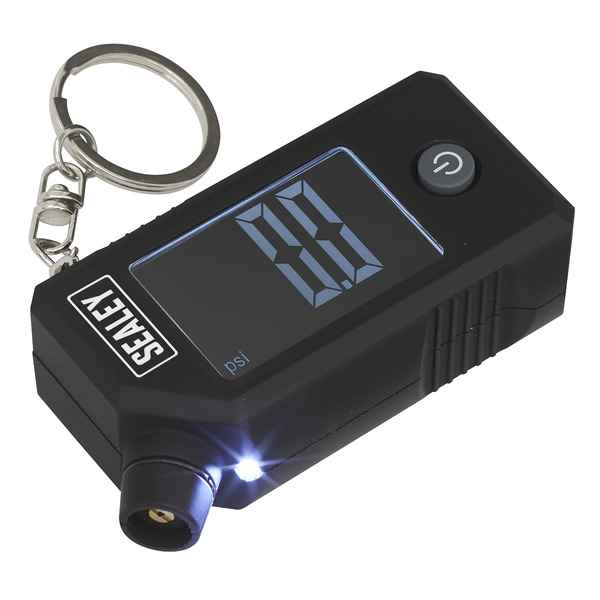Digital Tyre Pressure & Tread Depth Gauge with LED