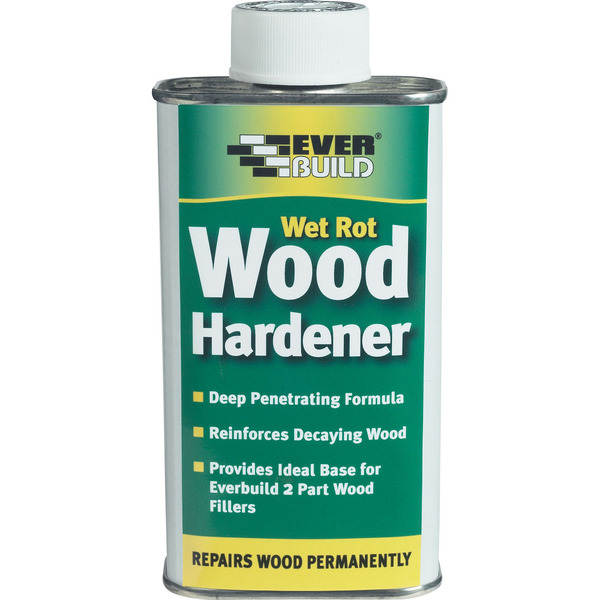 Everbuild Wet Rot Wood Hardener 250ml - 488537