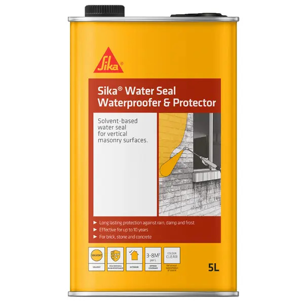 SIKA 171270 Water Seal & Waterproof Protector Waterproofing Solvent Based- 5L