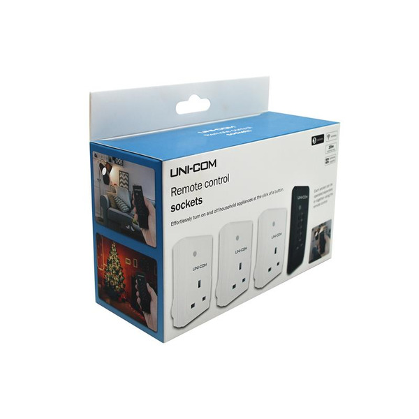 Uni-Com UNC63810 Remote Control Sockets XMS25LADDER