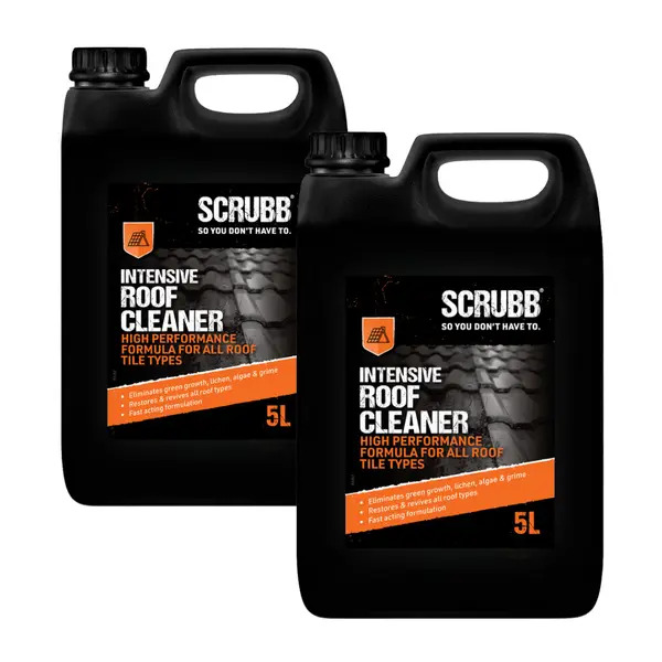 SCRUBB S88SC C500 Intensive Roof Cleaner, 5L Twin Pack