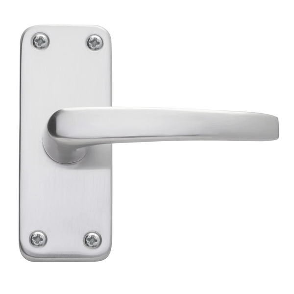 Eclipse Aluminium Latch Set - Satin Anodised Aluminium - J31044