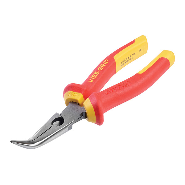 IRWIN® Vise-Grip® VIS10505870 IRWIN® Vise-Grip® High Leverage VDE Bent Nose Pliers 200mm (8in)
