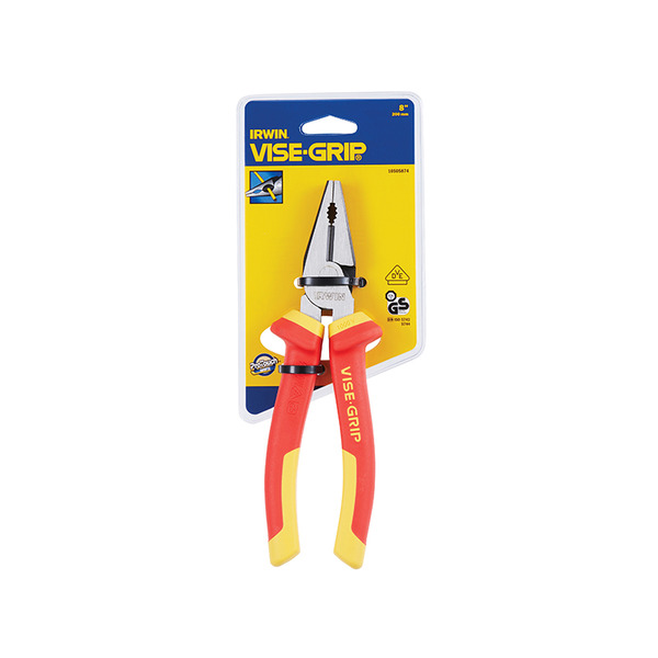 IRWIN® Vise-Grip® VIS10505874 IRWIN® Vise-Grip® VDE Combination Pliers - High Leverage 200mm