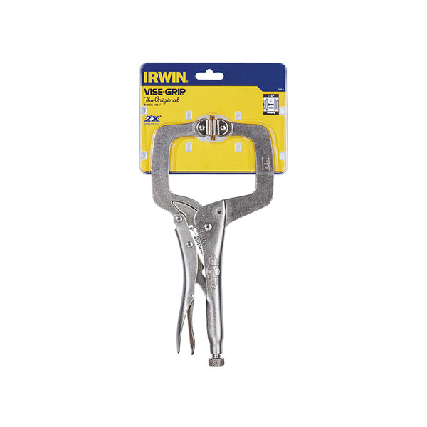 IRWIN® Vise-Grip® 11SP Locking C-Clamp Swivel Pad 275mm (11in)