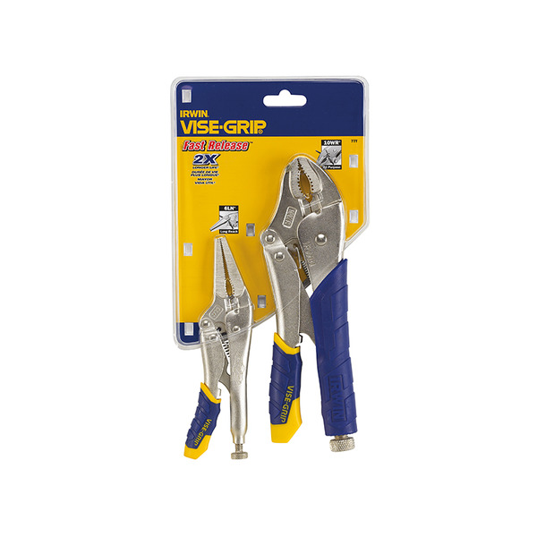 IRWIN® Vise-Grip® VIST77T3 IRWIN® Vise-Grip® Fast Release™ Locking Pliers Set of 2
