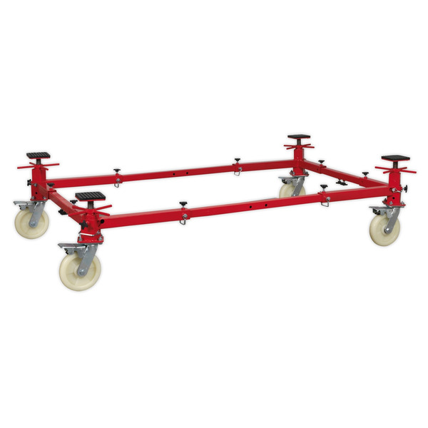 Sealey Adjustable 4-Post Vehicle Moving Dolly 900kg Capacity
