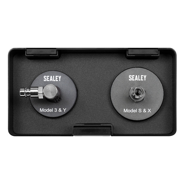 Sealey VS0204T Brake Pressure Bleeder Cap Set for Tesla