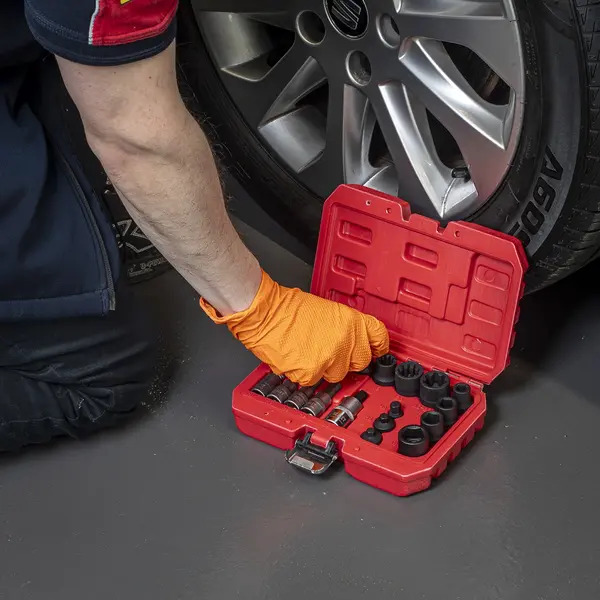 Sealey VS0465 Brake Caliper Socket Set 17pc