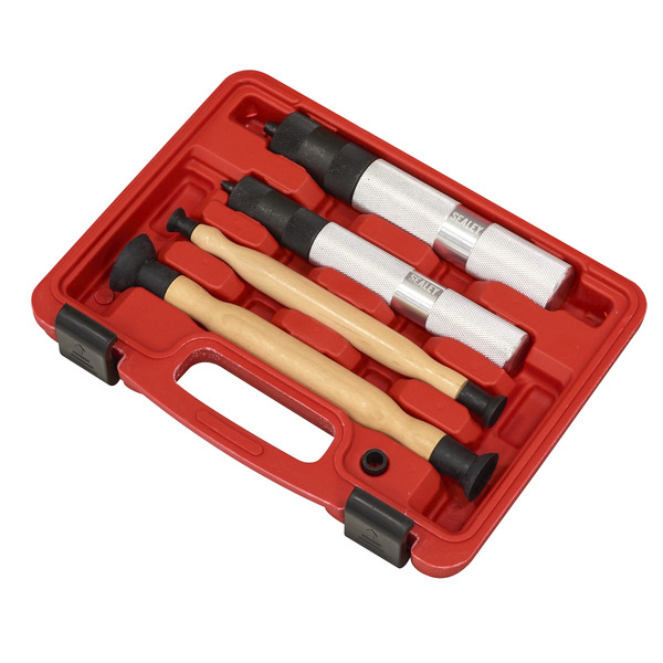 Sealey VS1543 Valve Collet Remover/Installer Lapping Set 5pc
