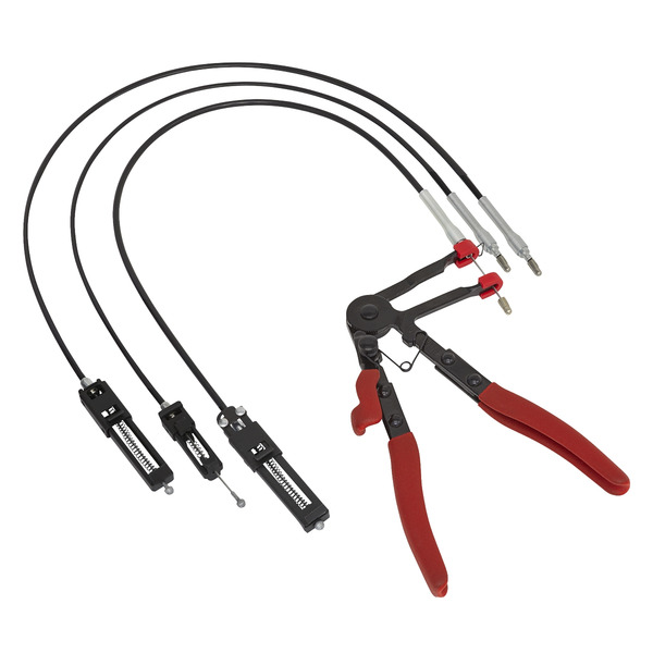 Sealey VS1675 Interchangeable Remote Action Hose Clamp Pliers