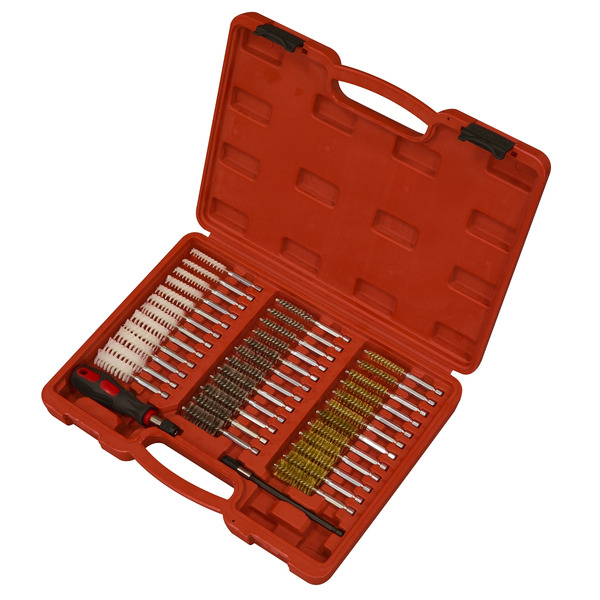 Sealey VS1910 Injector Bore Cleaning Brush Set 38pc