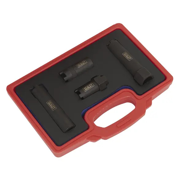 Sealey VS2061 Diesel Injector Socket Set for Commercial Vehicles 4pc