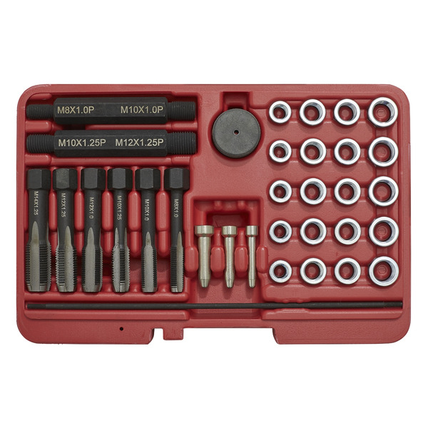 Sealey VS311 Glow Plug Thread Repair Set 33pc