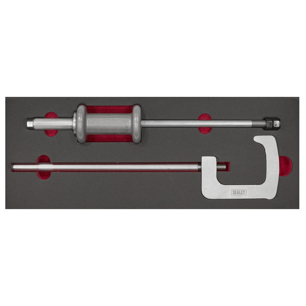 Sealey VS3817 Slide Hammer & G-Hook Set 3pc