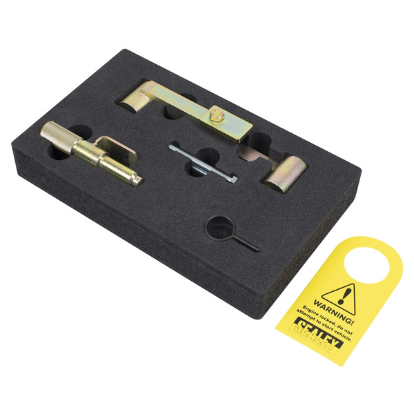 Sealey VS4387 Petrol Engine Timing Tool Kit for Ford, Volvo 1.6/1.8/2.0/2.3/2.4/2.5/2.9 - Belt Drive