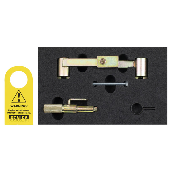 Sealey VS4387 Petrol Engine Timing Tool Kit for Ford, Volvo 1.6/1.8/2.0/2.3/2.4/2.5/2.9 - Belt Drive