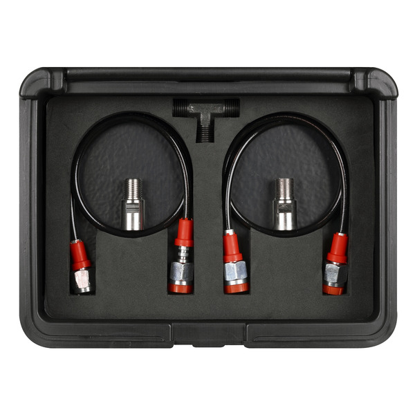 Sealey VS566 Digital Fuel Injection Pressure Test Kit for GDI Fuel Circuits 6pc
