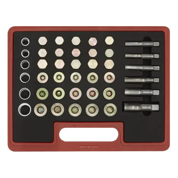 Sealey VS661 Oil Drain Plug Master Thread Repair Set
