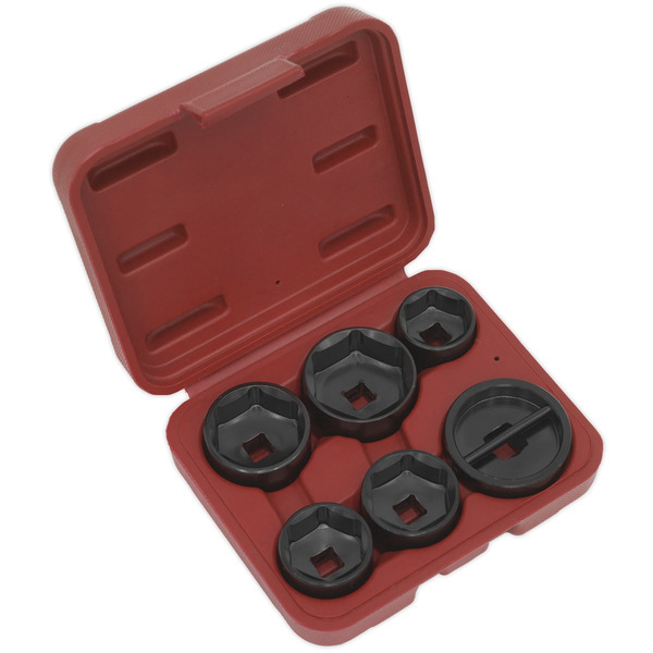 Sealey VS7103 Oil Filter Cap Wrench Set 6pc