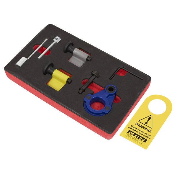 Sealey VSE2092 Diesel Engine Timing Tool Kit 1.2D/1.4D/1.6D/2.0D - for VAG, Ford & Mitsubishi - Belt Drive