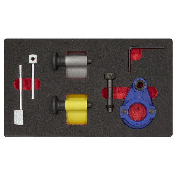 Sealey VSE2092 Diesel Engine Timing Tool Kit 1.2D/1.4D/1.6D/2.0D - for VAG, Ford & Mitsubishi - Belt Drive