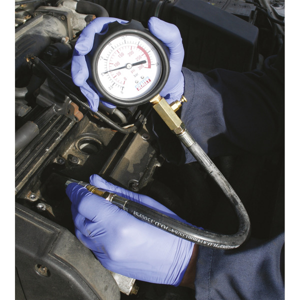 Sealey VSE300D Petrol Compression Tester Deluxe Kit 6pc