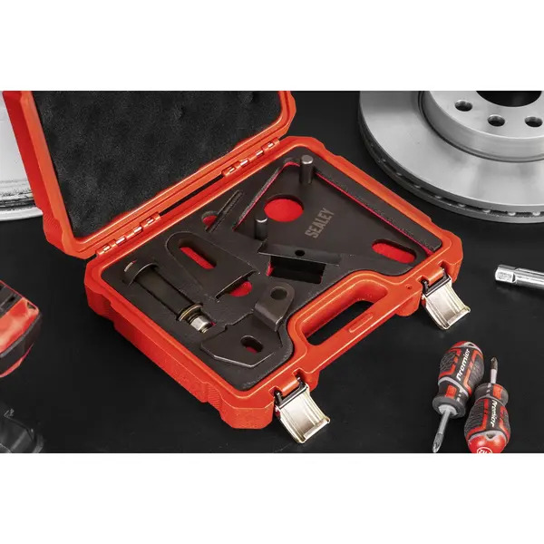 Sealey VSE5032 Front Pulley & Flywheel Locking Tool Set - Chain Drive