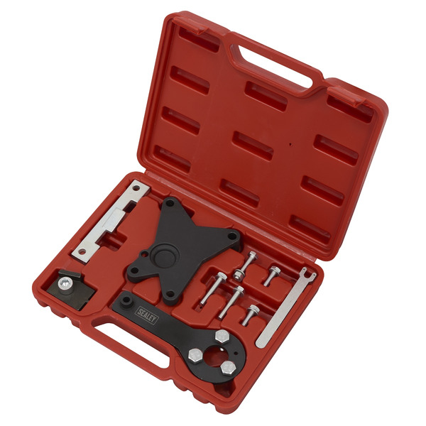 Sealey VSE5061 Petrol Engine Timing Tool Kit - for Alfa Romeo, Fiat, Ford, Lancia 1.2/1.4 8v - Belt Drive