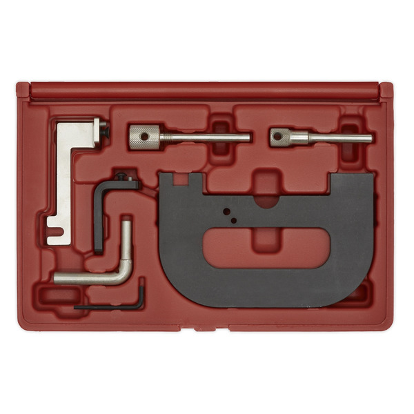 Sealey VSE5071A Petrol Engine Timing Tool Kit - for Renault 1.4/1.6/1.8/2.0 K4J/K4M/F4P/F4R(t) - Belt Drive