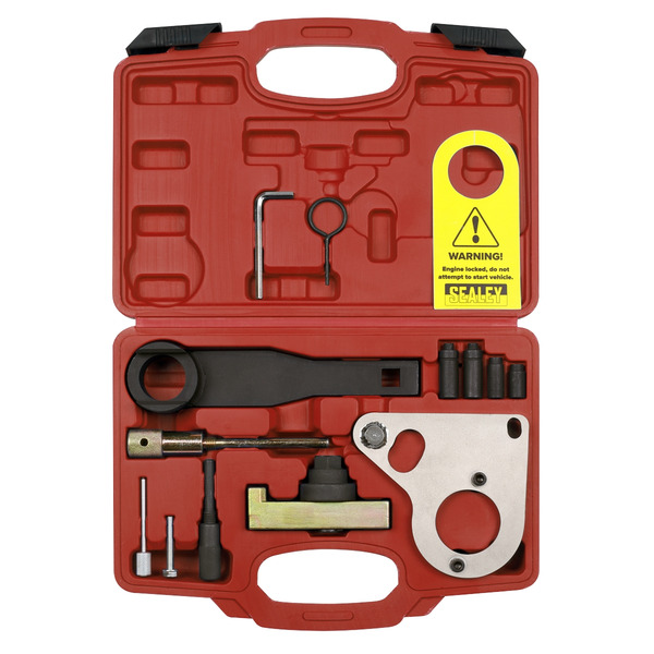 Sealey VSE5086A Diesel Engine Timing Tool Kit for Renault, Mercedes, Nissan, GM 1.6D/2.0/2.3dCi/CDTi - Chain Drive