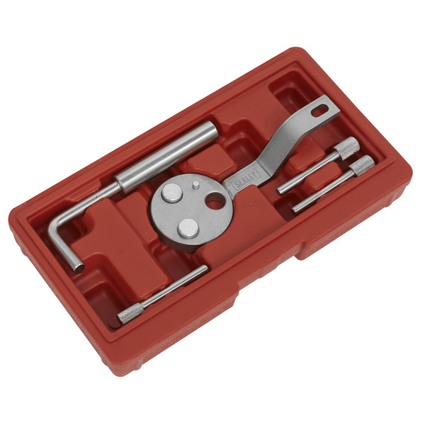 Sealey VSE5863 Diesel Engine Timing Tool Kit - for Ford, Jaguar, Land Rover 2.2D/3.2D TDCi - Chain Drive