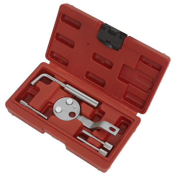Sealey VSE5863 Diesel Engine Timing Tool Kit - for Ford, Jaguar, Land Rover 2.2D/3.2D TDCi - Chain Drive