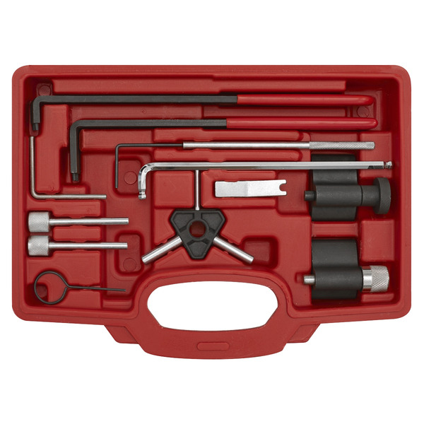 Sealey VSE5951 Diesel Engine Timing Tool Kit - for VAG, Dodge, Ford, Mitsubishi - 1.2D/1.4D/1.6D/1.9D/2.0D - Belt