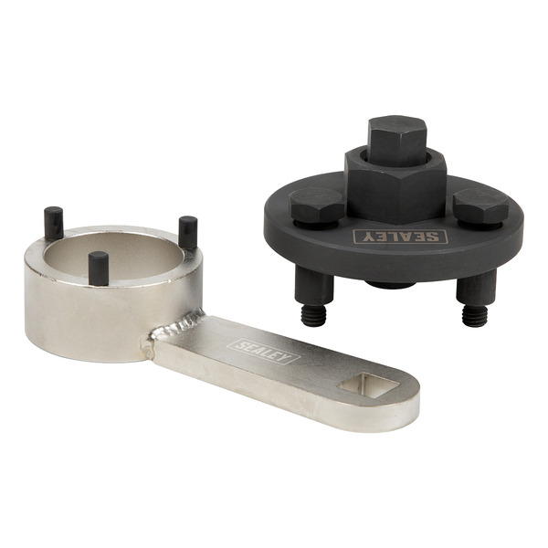 Sealey VSE5952 Diesel Engine Camshaft Sprocket Hub Remover/Installer Set - VAG - Belt Drive