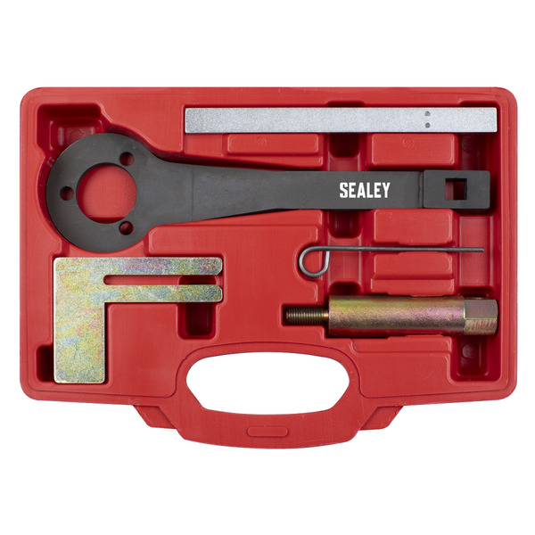Sealey VSE6156 Petrol Engine Balance Shaft Alignment Tool Kit - for BMW, BMW Mini, Citroen, Peugeot - Chain Drive