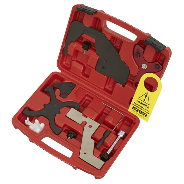 Sealey VSE6160 Petrol Engine Timing Tool Kit - for Ford, Volvo, Mazda 1.5, 1.6, 2.0 - Belt/Chain Drive