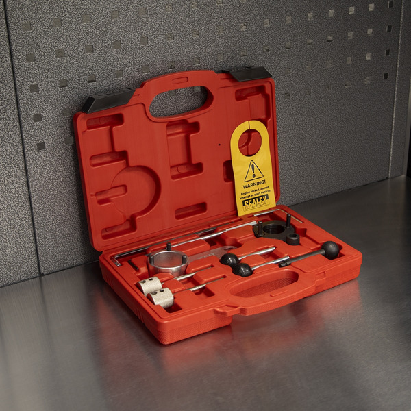Sealey VSE6281 Diesel Engine Timing Tool Kit for VAG 1.4D/1.6D/2.0D Belt Drive