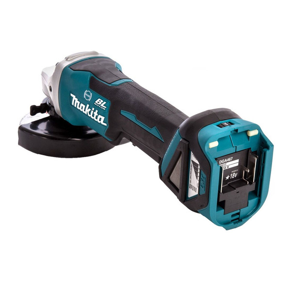 Makita DGA467Z 18v LXT BL 115mm Angle Grinder Bare Unit