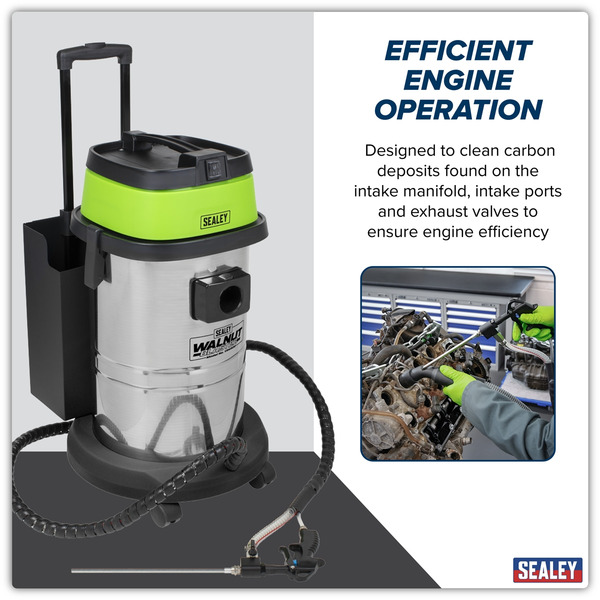 Sealey VSWB30 Walnut Blaster 30L Capacity