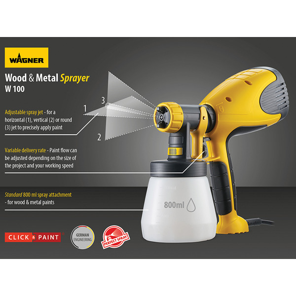 Wagner W100 Wood & Metal Sprayer 280W