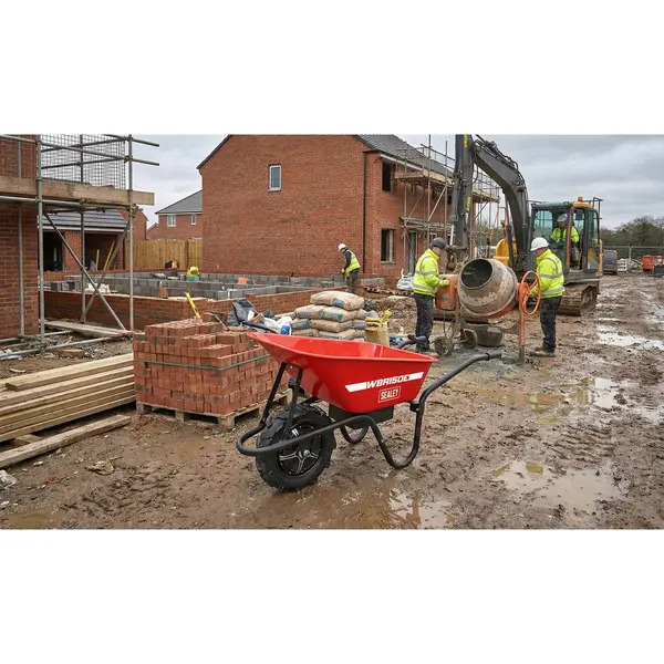 Sealey WBR150E Electric Wheelbarrow 150kg Capacity