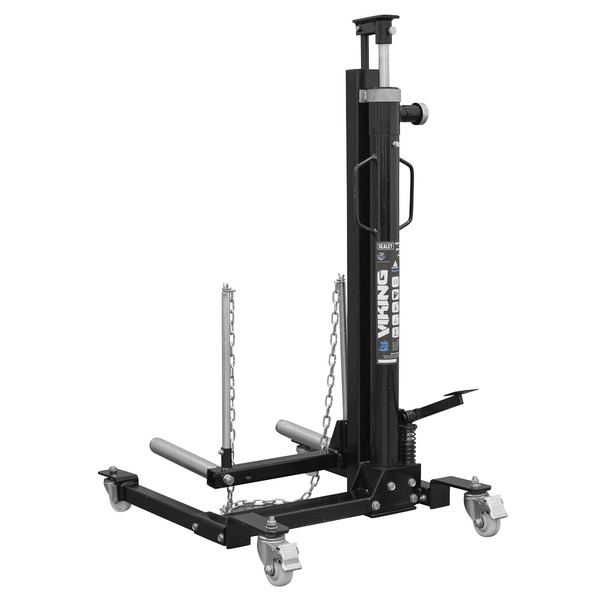 Sealey WD100S Viking Quick Lift Wheel Removal/Lifter Trolley 100kg Capacity