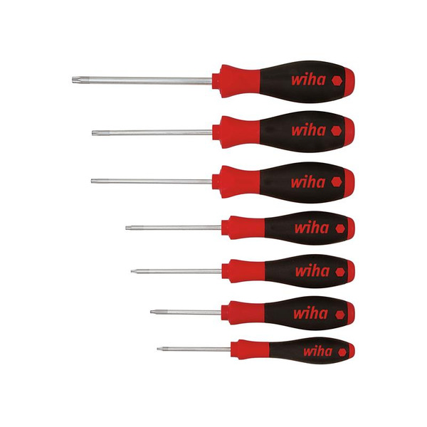 Wiha WHA01299 SoftFinish® TORX® Screwdriver Set, 7 Piece