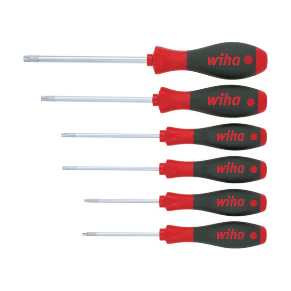 Wiha WHA07155 SoftFinish® TORX® Screwdriver Set, 6 Piece