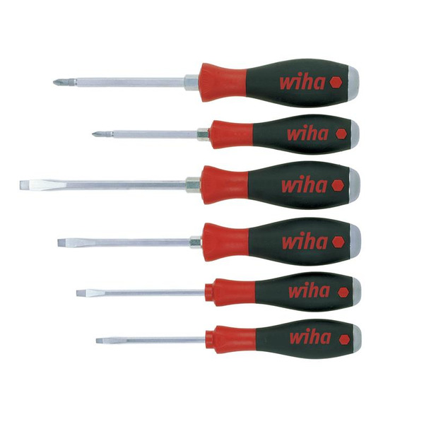 Wiha WHA21250 SoftFinish® SL/PH Hex Blade Screwdriver Set, 7 Piece