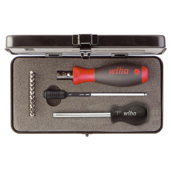 Wiha WHA26893 TorqueVario®-S Screwdriver Set, 14 Piece