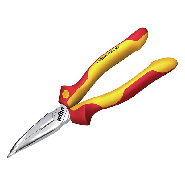 Wiha WHA27425 Professional electric Bent Needle Nose Pliers 200mm